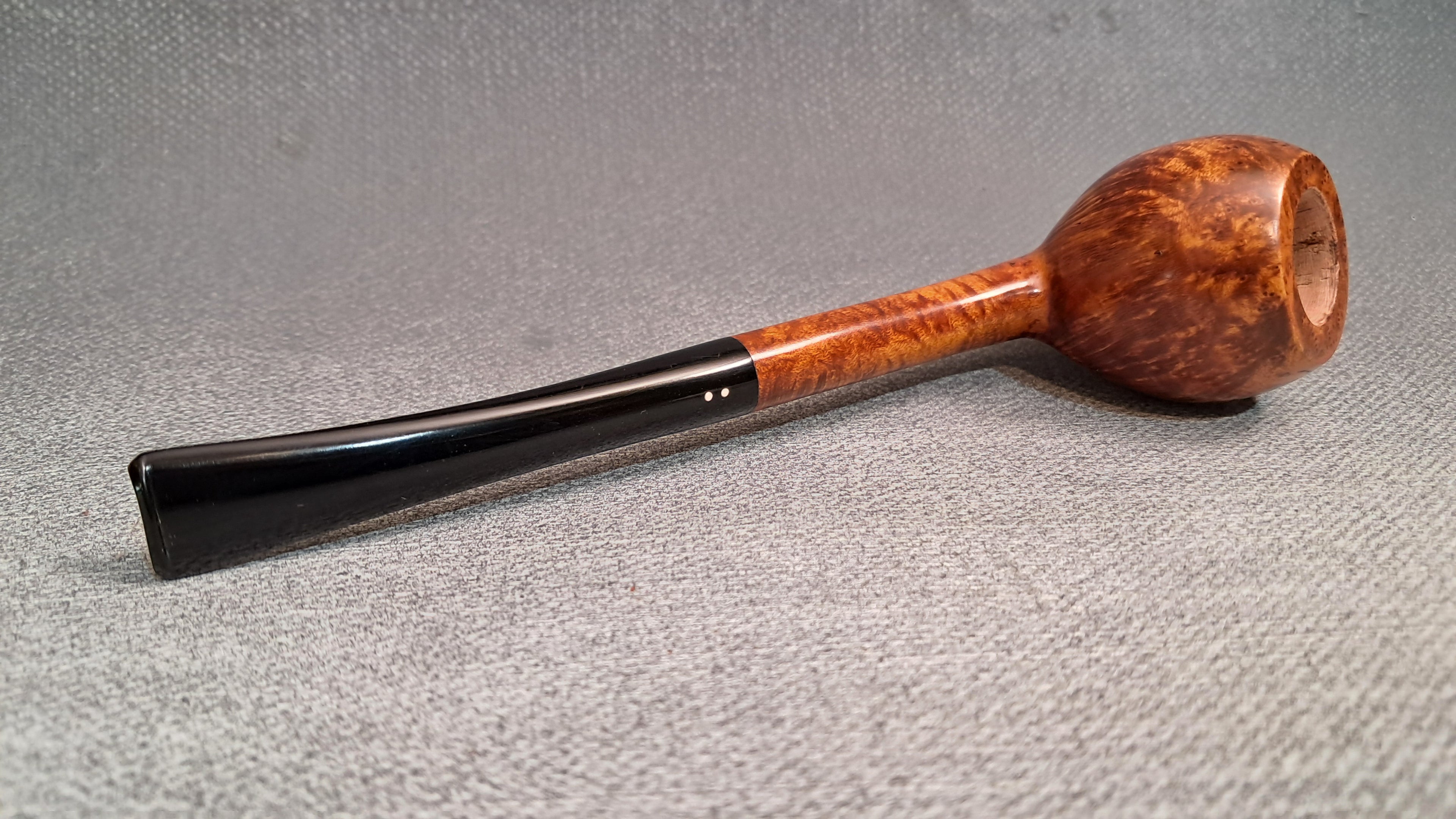 cutty pipe. handmade Italian briar pipe