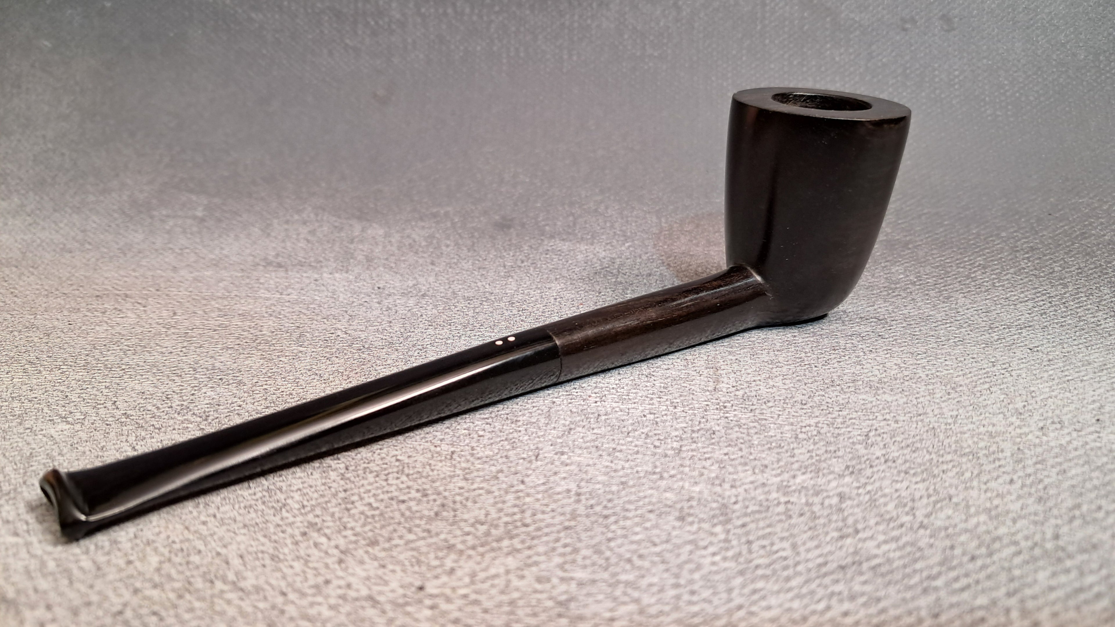 Dublin Pipe Pencil in Ebony Wood, Handmade