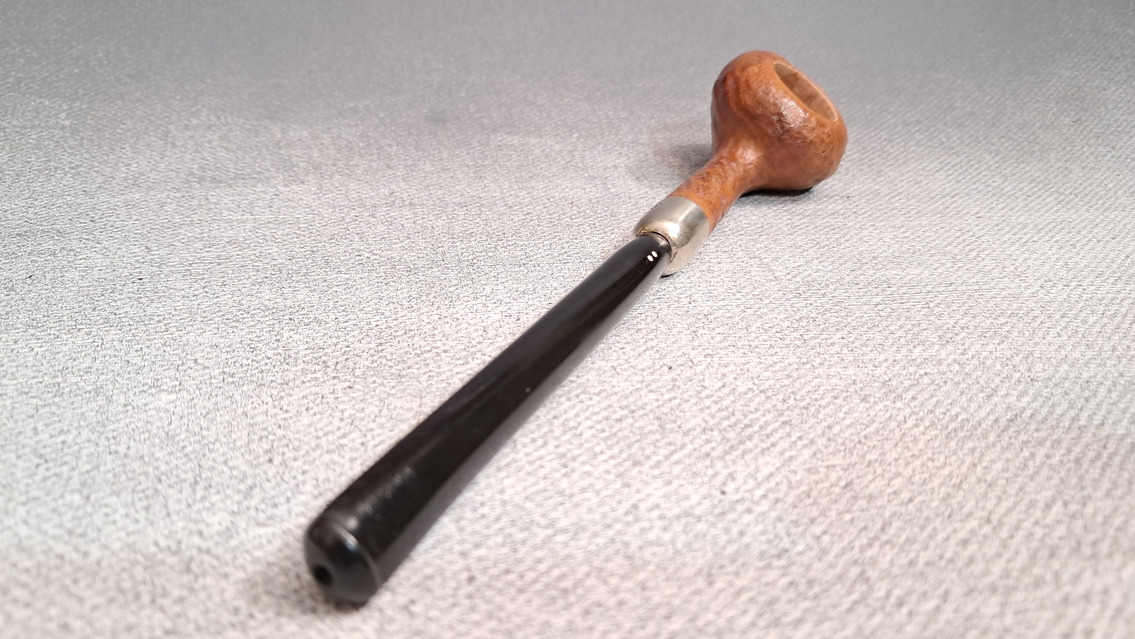 Vintage Prince style pipe, handmade, sandblasted