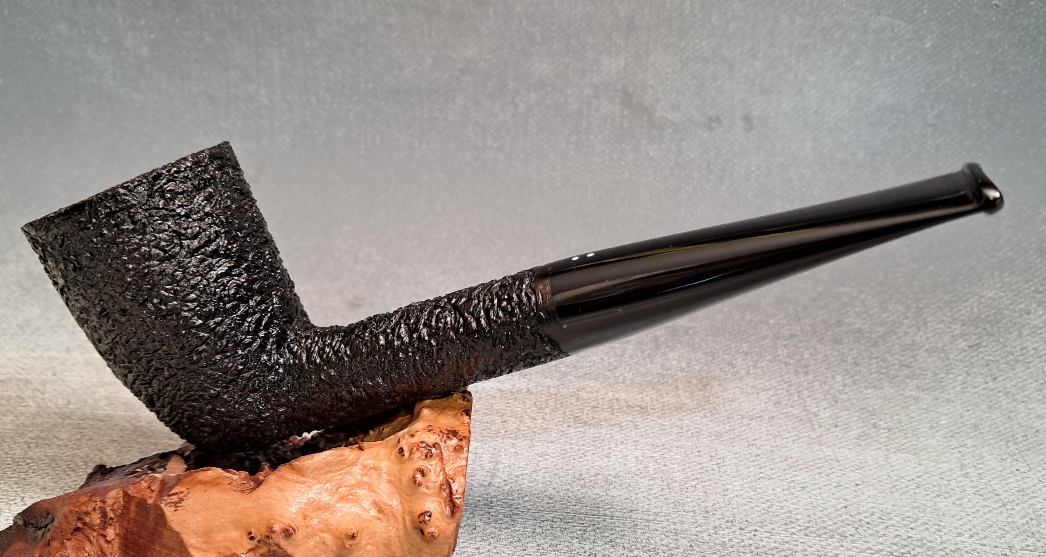 Dublin big black rustik handmade pipe